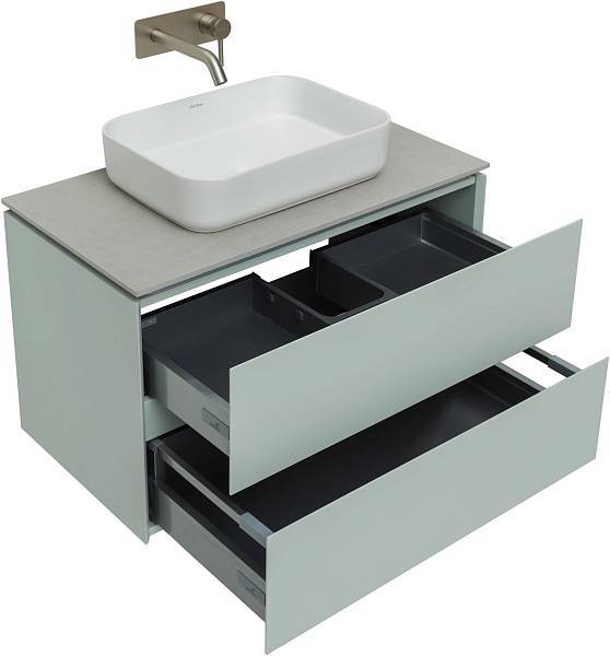 Тумба под раковину Allen Brau Infinity 85 см серый 1.21001.PWM