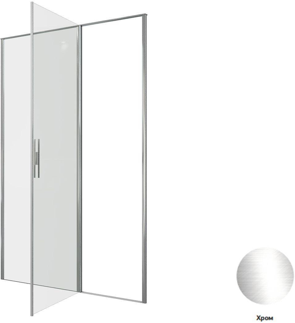 Душевая дверь Allen Brau Priority 140x200 см хром стекло прозрачное 8 мм 3.31034.00