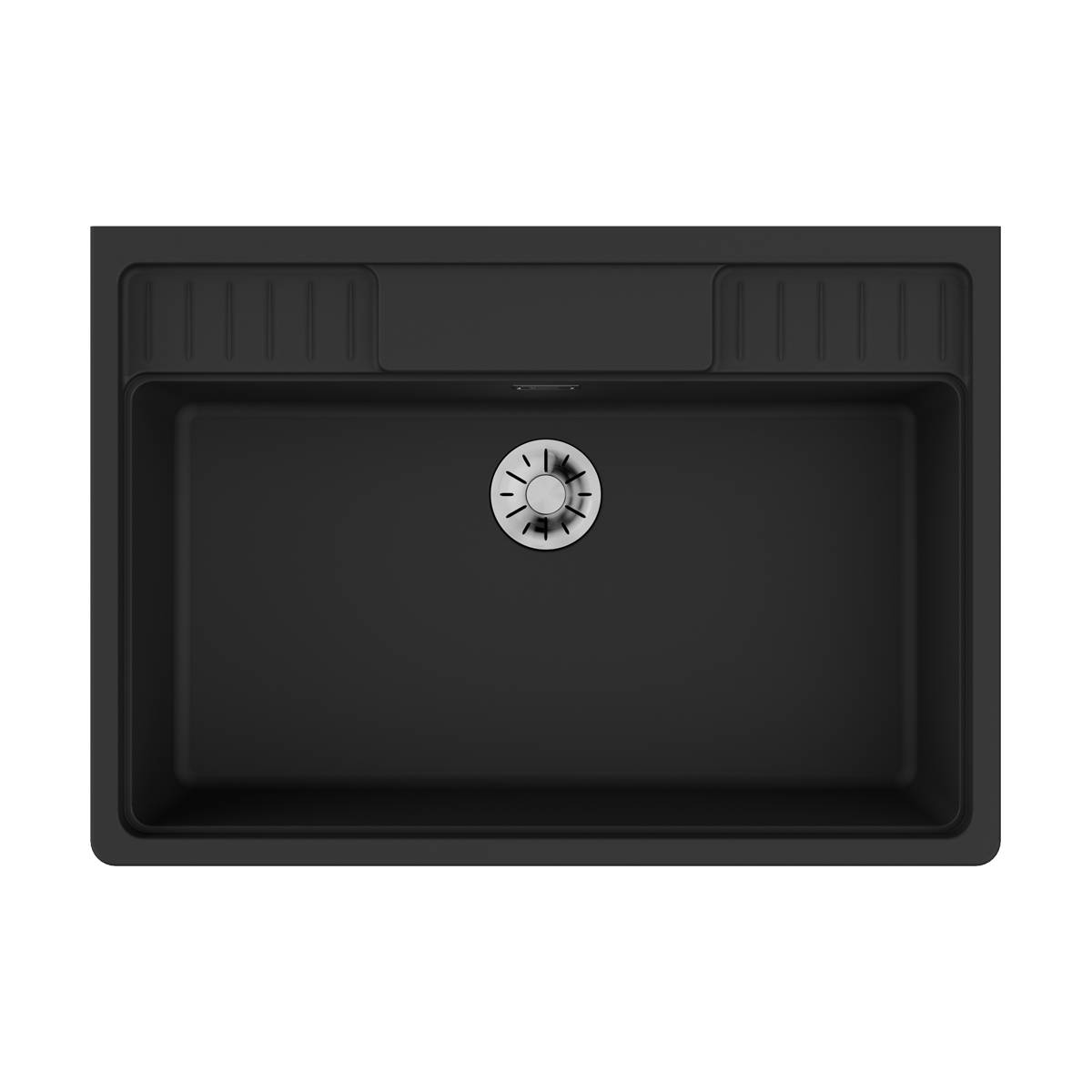 Кухонная мойка Omoikiri Kinokawa 90-GB Artceramic 90x63,5 см графит 4993855