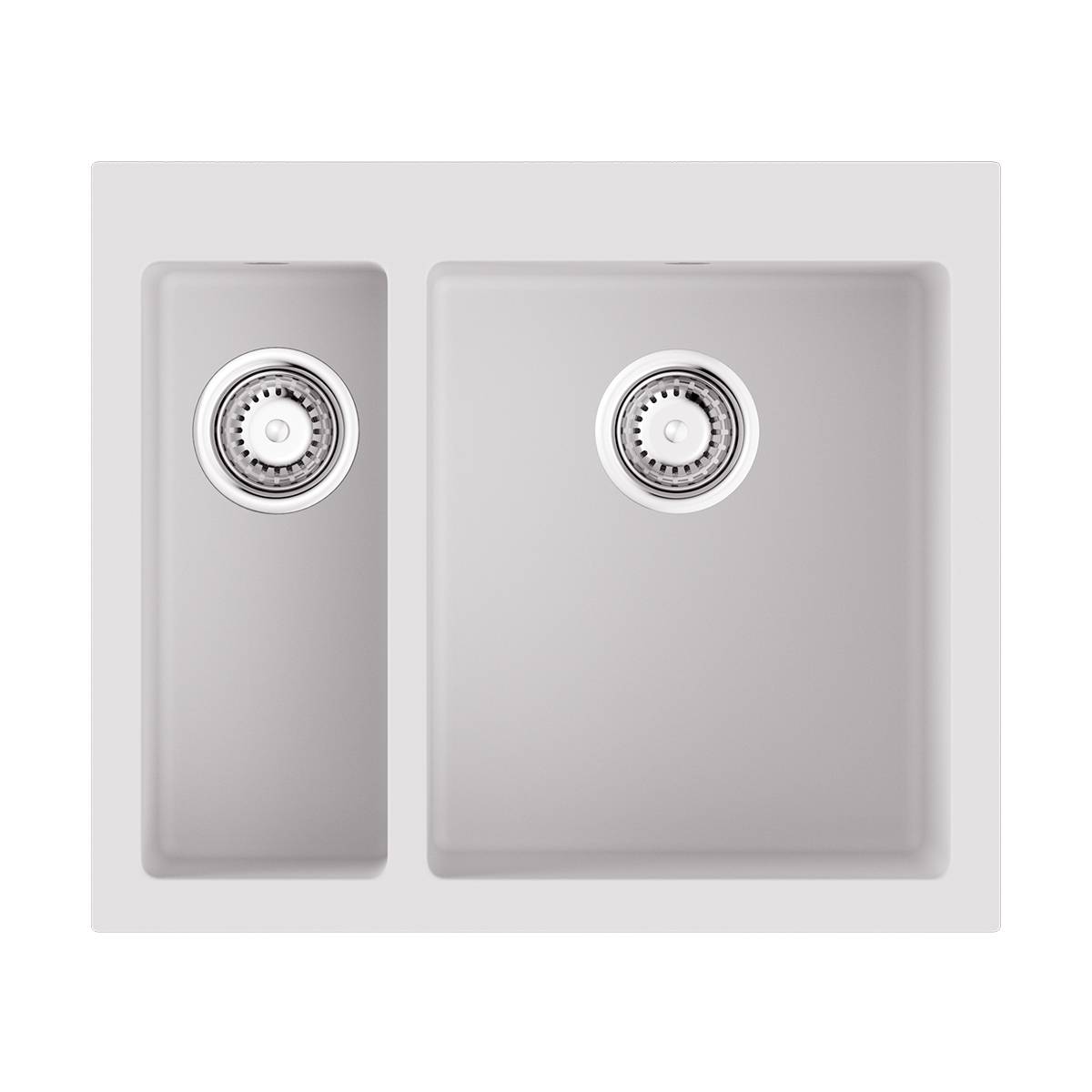 Кухонная мойка Omoikiri Bosen 59-2A-WH Artceramic 59 x 50 см белый 4993823