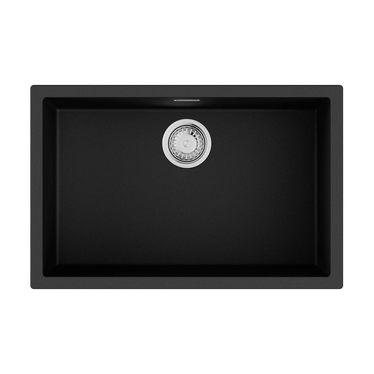 Кухонная мойка Omoikiri Yamakawa 75-U/I Tetogranit 75.6x45.6 см черный 4993437