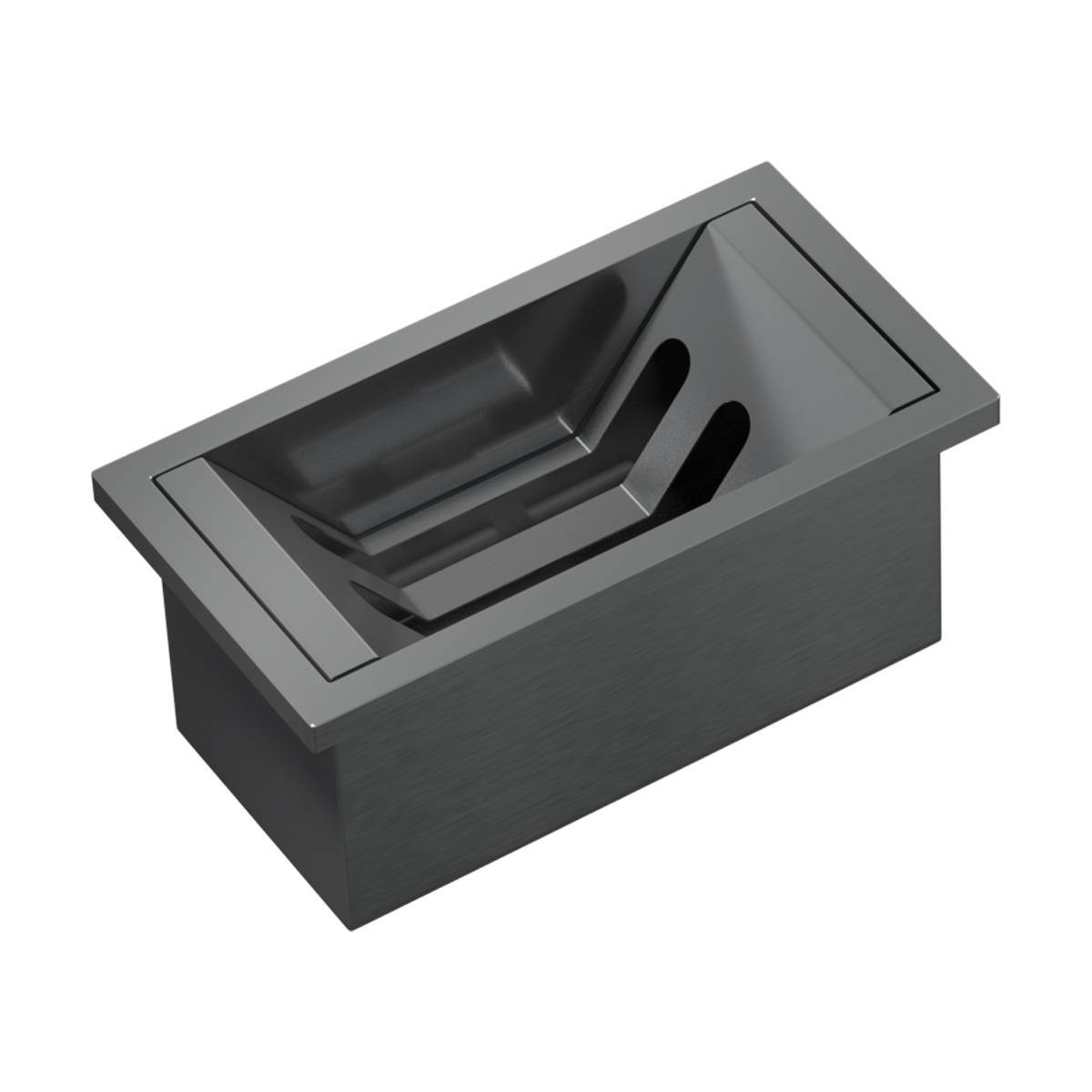 Подставка-сушка для тарелок Omoikiri FG-02-GM вороненая сталь 4999054