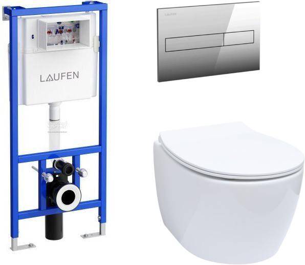 Унитаз подвесной с инсталляцией Allen Brau Fantasy 36.3x51x36 см белый 00316504