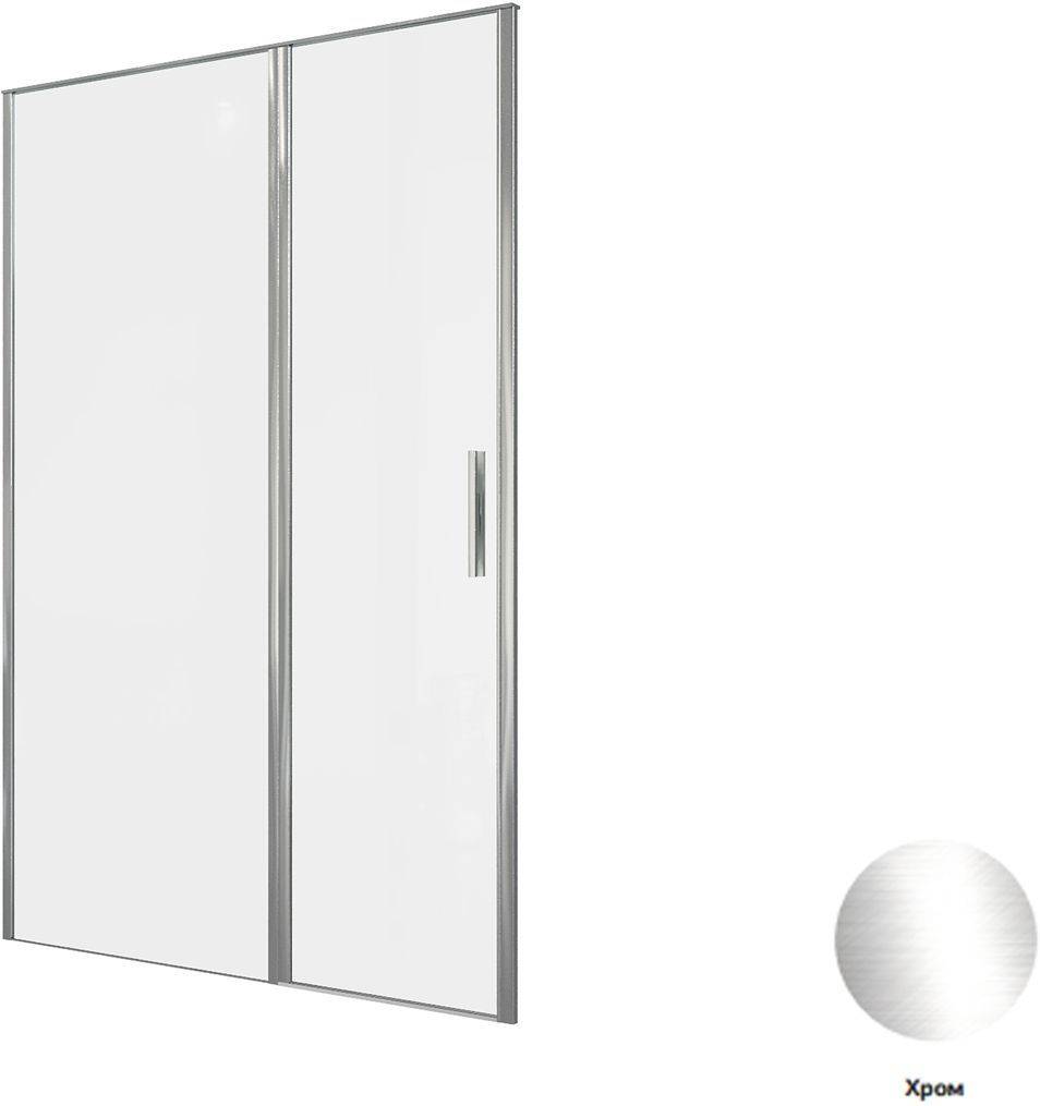 Душевая дверь Allen Brau Priority 140x200 см хром стекло прозрачное 8 мм 3.31034.00