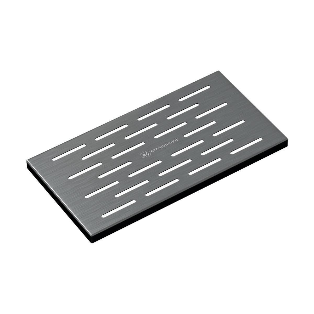 Подставка-сушка для посуды Omoikiri FT-01-GM вороненая сталь 4999118