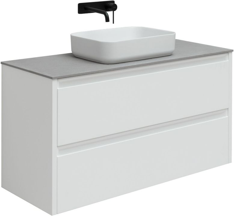 Тумба под раковину Allen Brau Fantasy 118.4x46x62 см белая 1.11005.WM