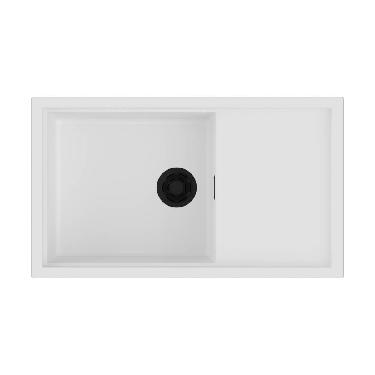 Кухонная мойка Omoikiri Sintesi 86-WH Artceramic 86x50 см белый 4997131