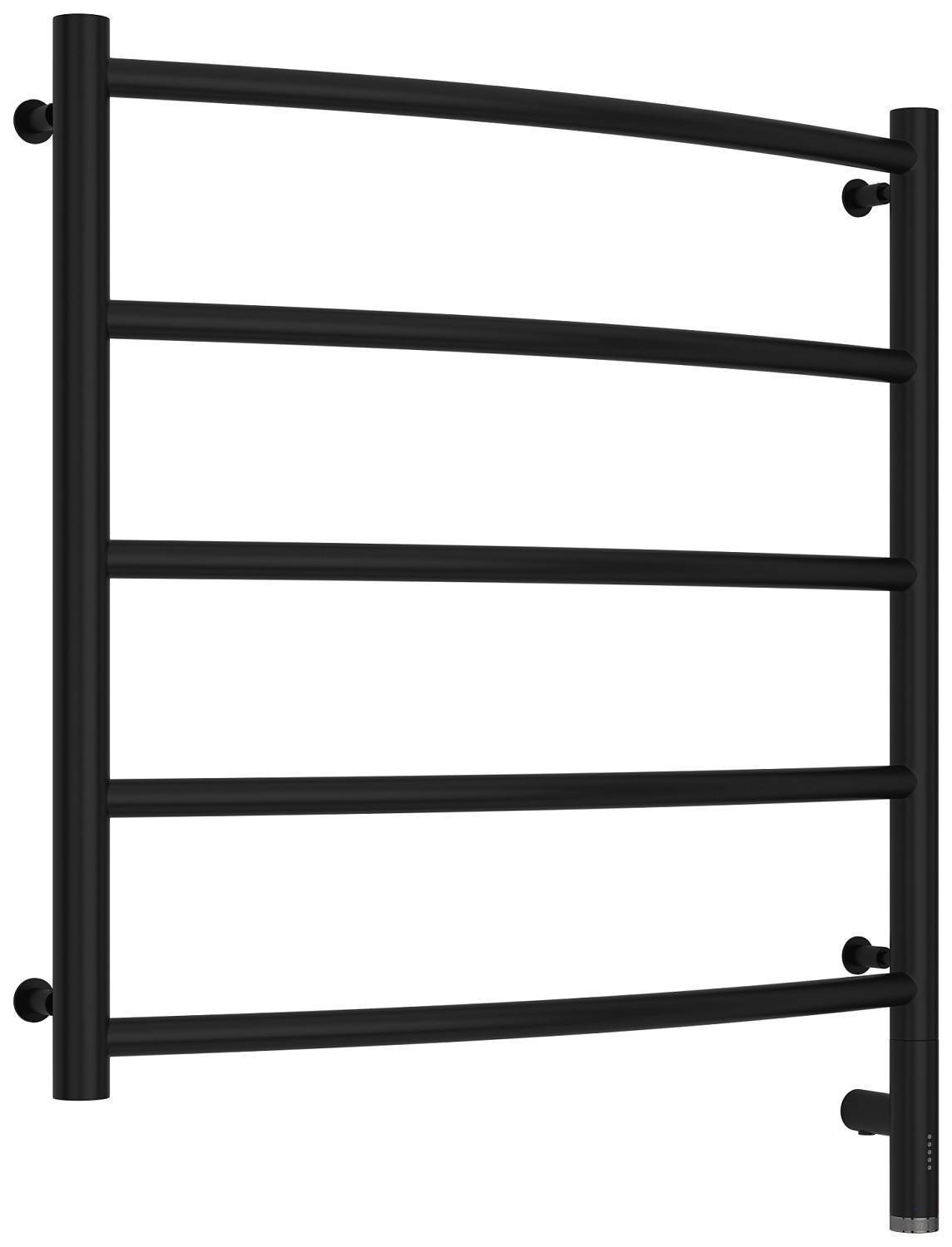 Полотенцесушитель электрический Сунержа Галант 3.0 632x724 мм правый матовый черный 31-5801-6060