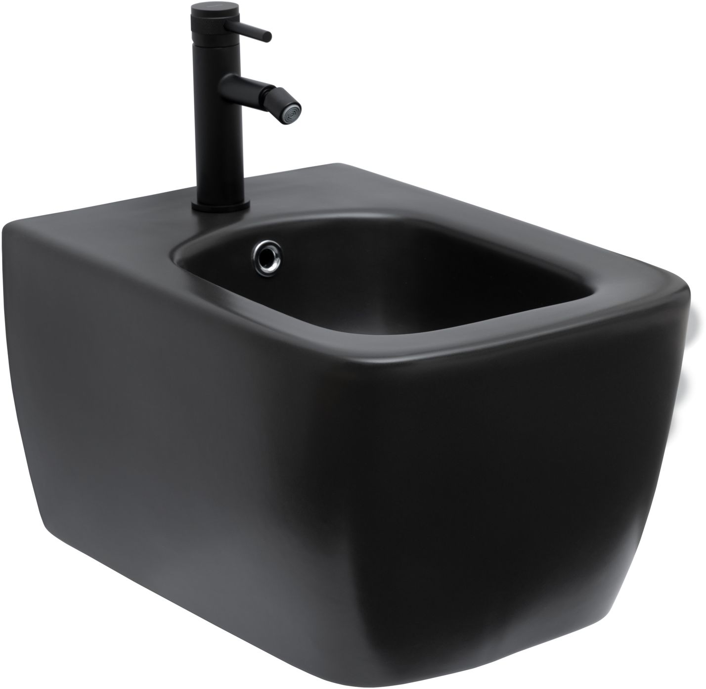 Биде подвесное Allen Brau Liberty 36.7x51.8x29 см черный 4.33010.31