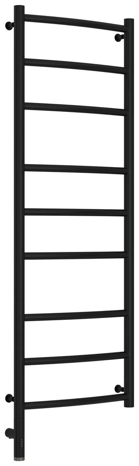Полотенцесушитель электрический Сунержа Галант 3.0 432x1324 мм левый матовый черный 31-5800-1240