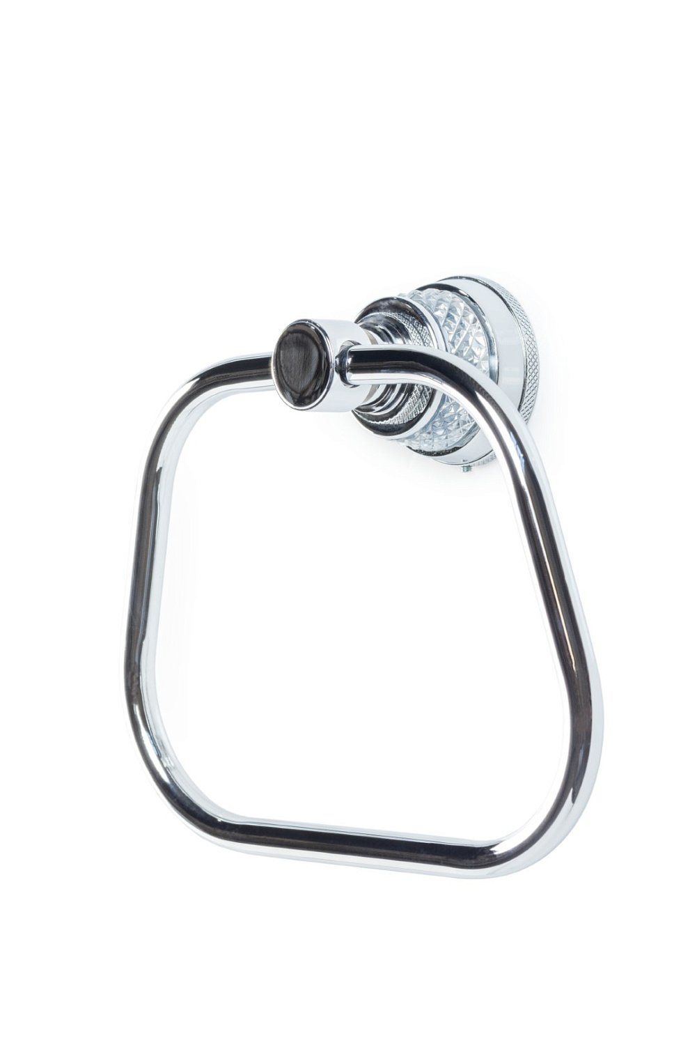 Полотенцедержатель кольцо Boheme Aura хром 10245-CR