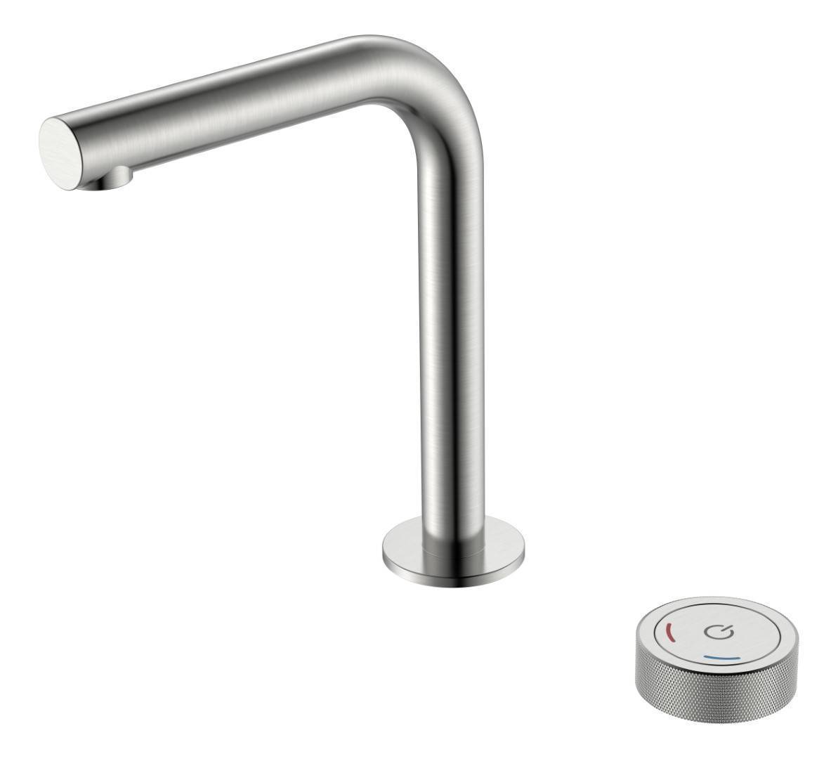 Смеситель для раковины Boheme Tech автоматический nickel brush 158-NB