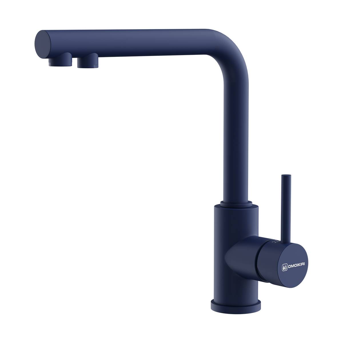 Смеситель для кухни Omoikiri Nakagawa 2 Plus-IB под фильтр Indigo Blue 4994444