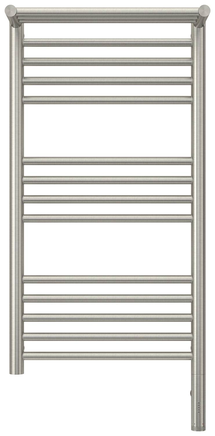 Полотенцесушитель электрический Сунержа Богема 3.0 с 1 полкой 432x924 мм правый сатин 071-5807-8040