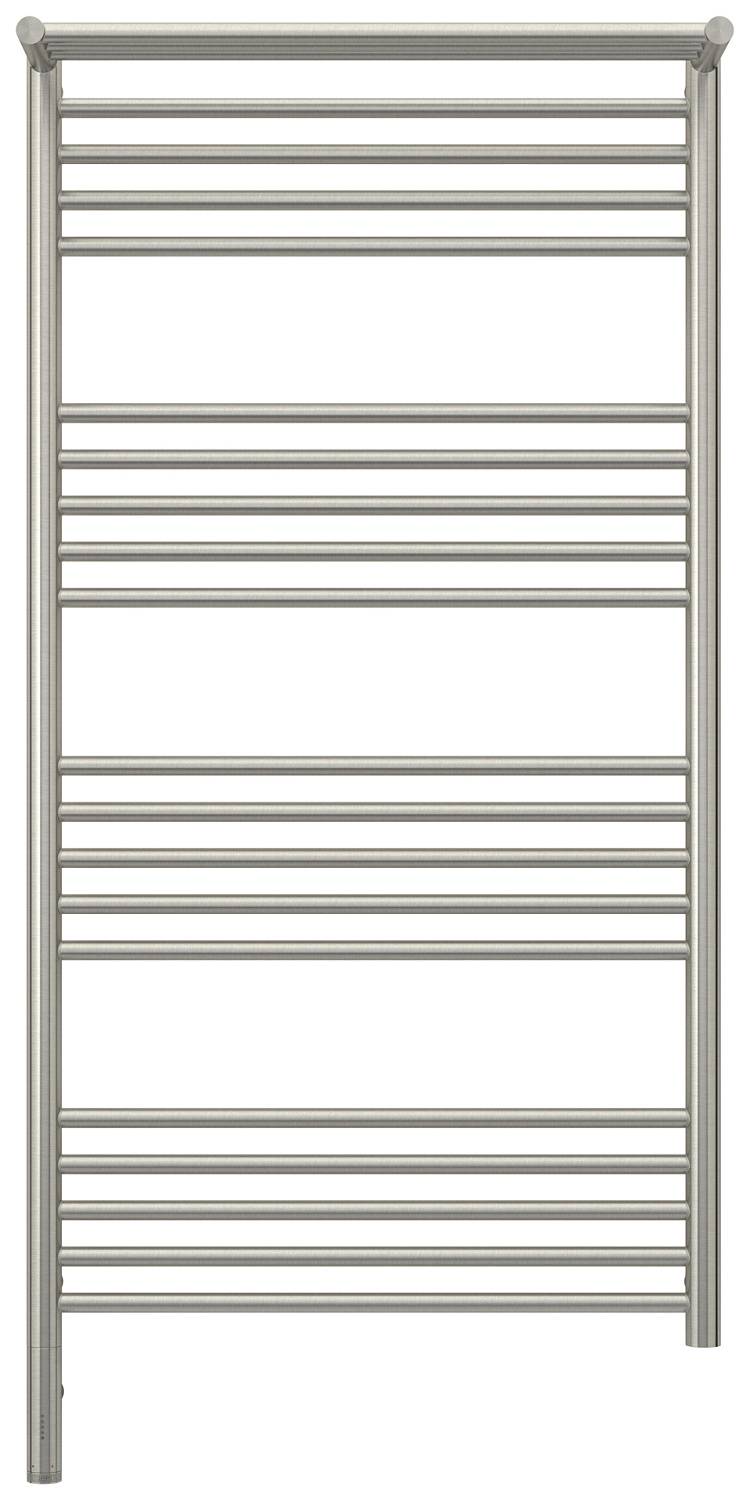 Полотенцесушитель электрический Сунержа Богема 3.0 с 1 полкой 632x1324 мм левый сатин 071-5806-1260