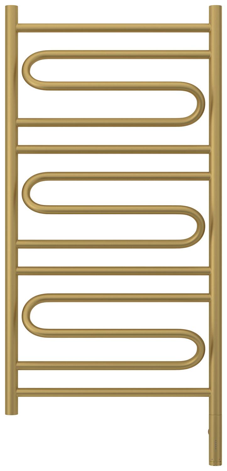 Полотенцесушитель электрический Сунержа Элегия 3.0 532x1124 мм правый матовое золото 032-5819-1050