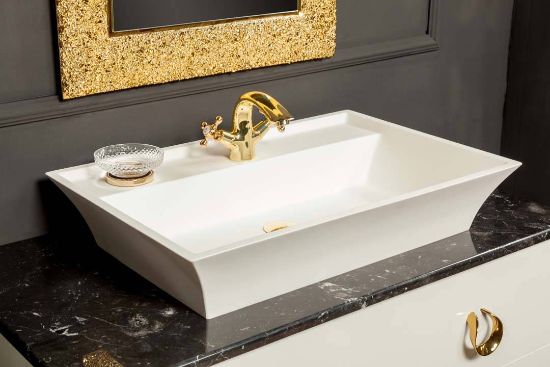 Раковина мебельная Armadi Art 67х45х13 см белый 811-m