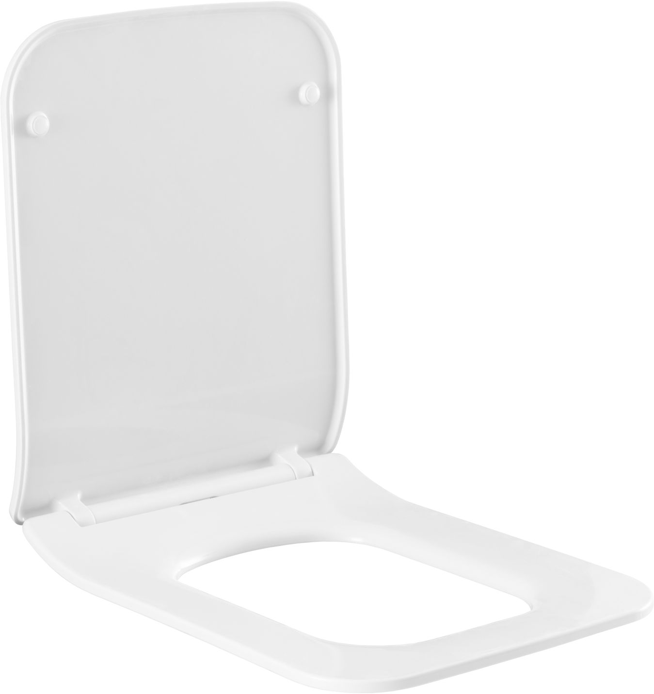 Крышка-сиденье для унитаза Allen Brau Liberty 36.4x43.2 см белая 4.33008.21