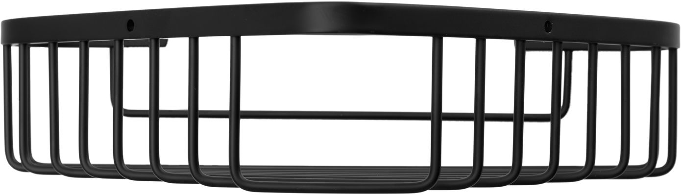 Мыльница угловая Allen Brau Priority 26x16.7x6 см черный матовый 6.31A16-31