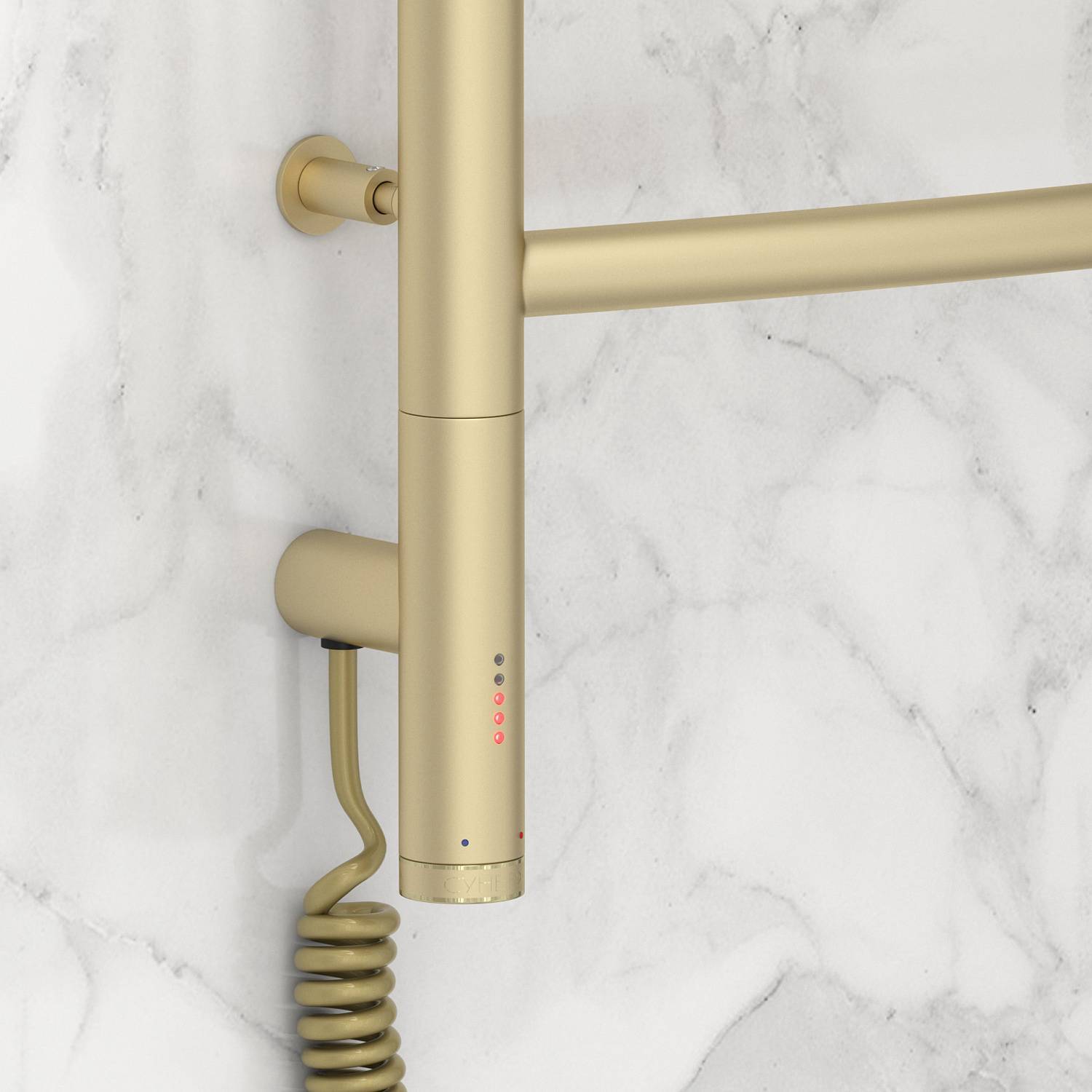 Полотенцесушитель электрический Сунержа Галант 3.0 632x1124 мм левый матовая шампань 022-5800-1060