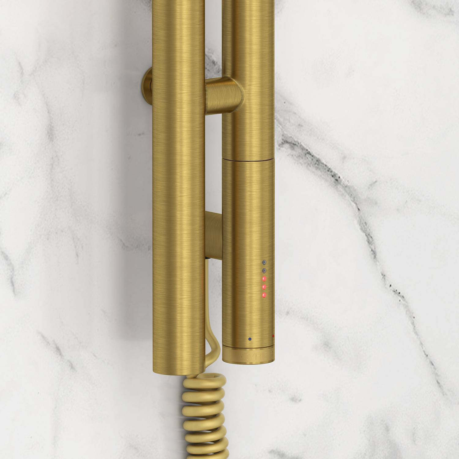 Полотенцесушитель электрический Сунержа Нюанс 3.0 85x1200 мм правый состаренная латунь 051-5843-1253