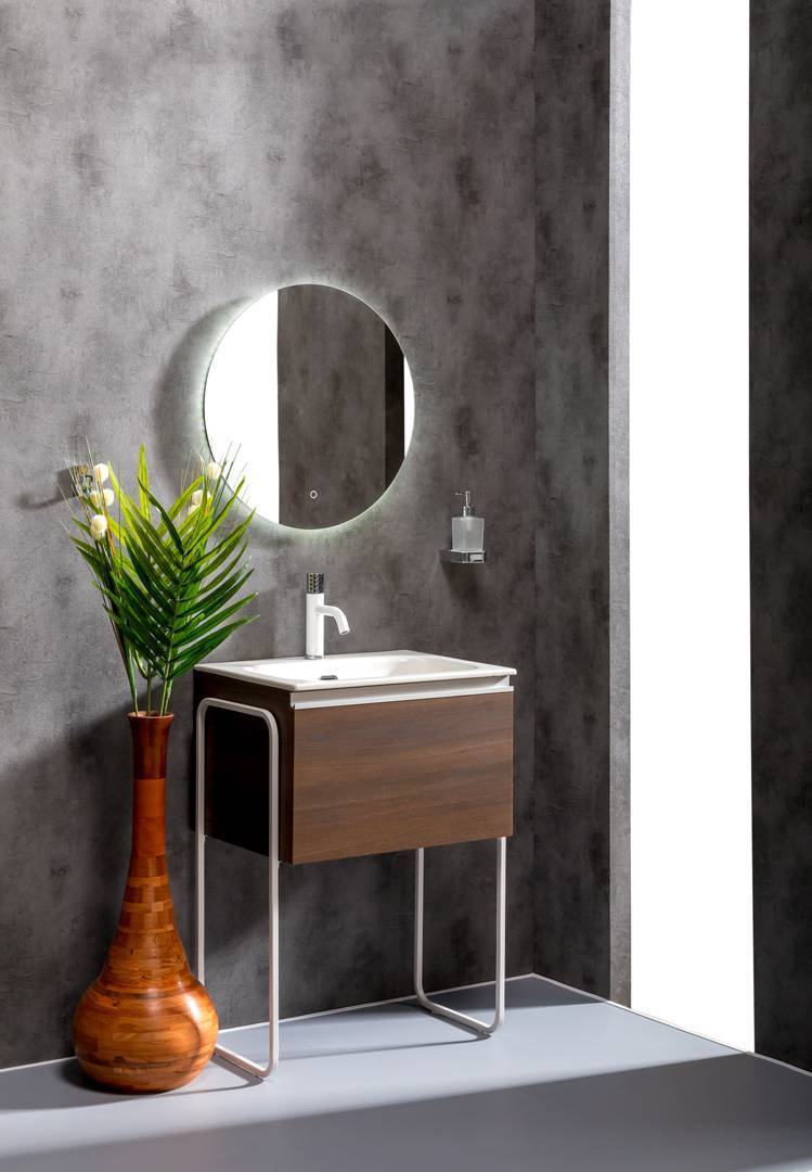 Тумба подвесная Armadi Art Vallessi 60х46х53 см темное дерево 837-060-D