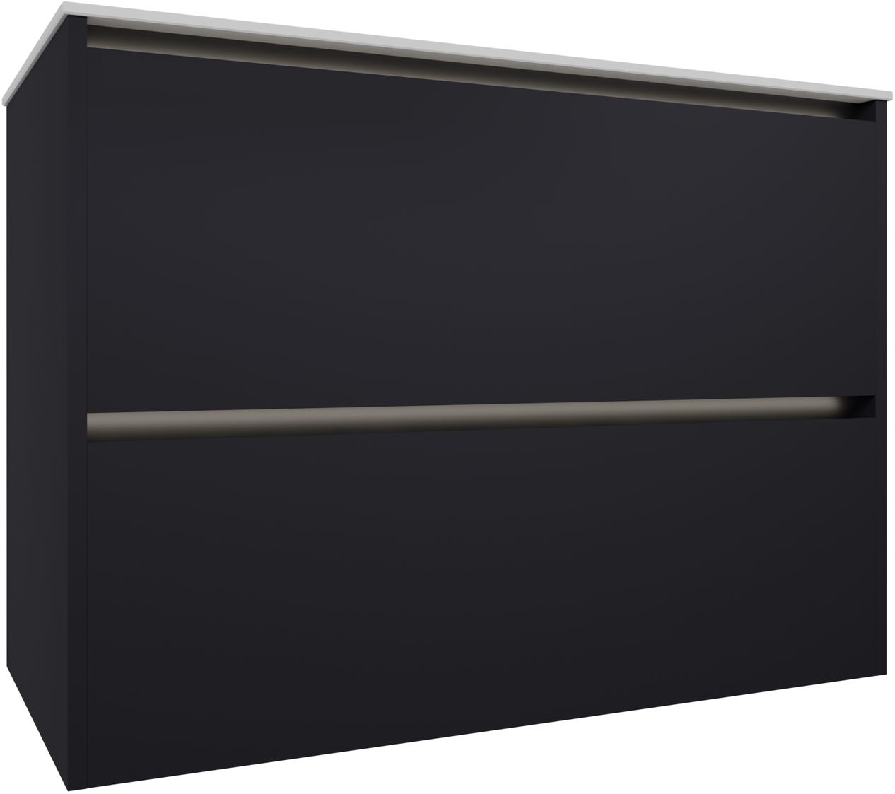 Тумба под раковину Allen Brau Activity 90x46x66.2 см антрацит/олива 1.34013.AM