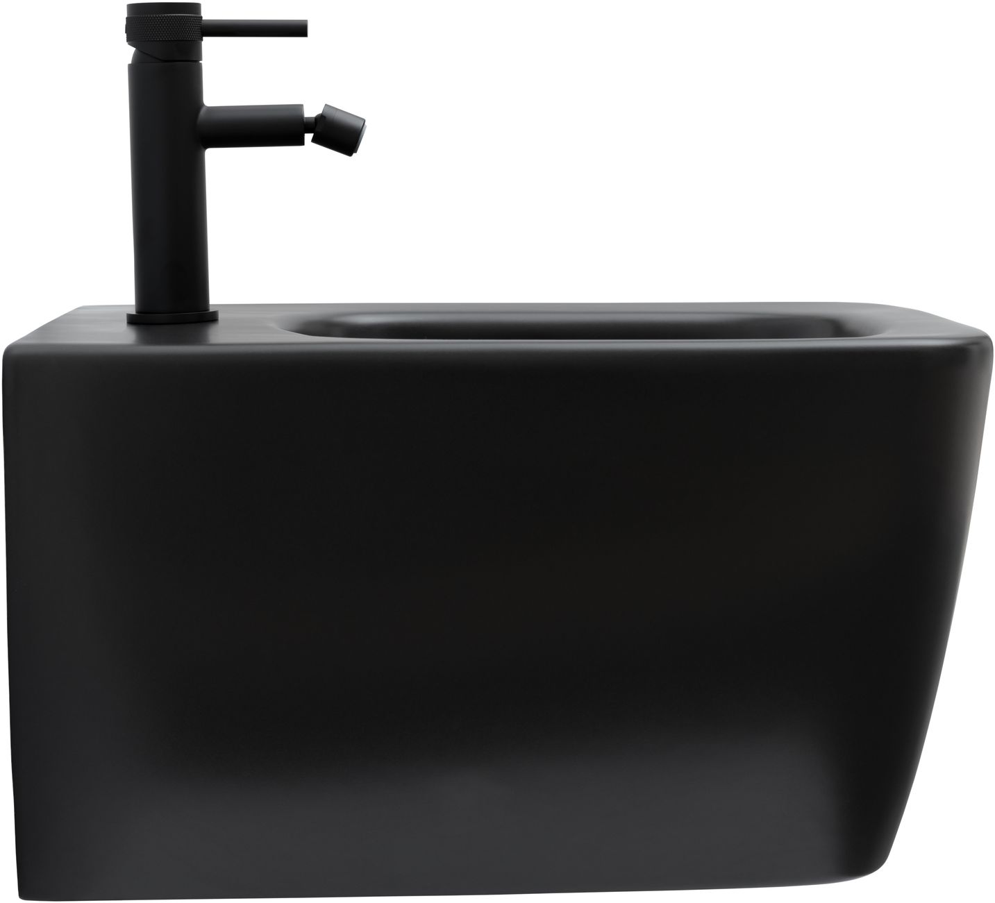 Биде подвесное Allen Brau Liberty 36.7x51.8x29 см черный 4.33010.31