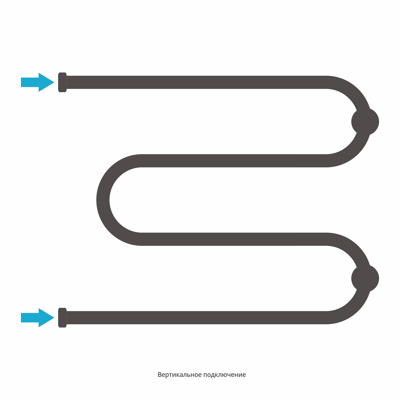 Полотенцесушитель водяной Сунержа М-образный 660x536 мм две полки золотой шёлк матовый 32-4008-5065