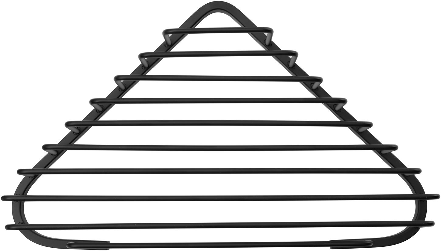 Мыльница угловая Allen Brau Priority 26x16.7x6 см черный матовый 6.31A16-31