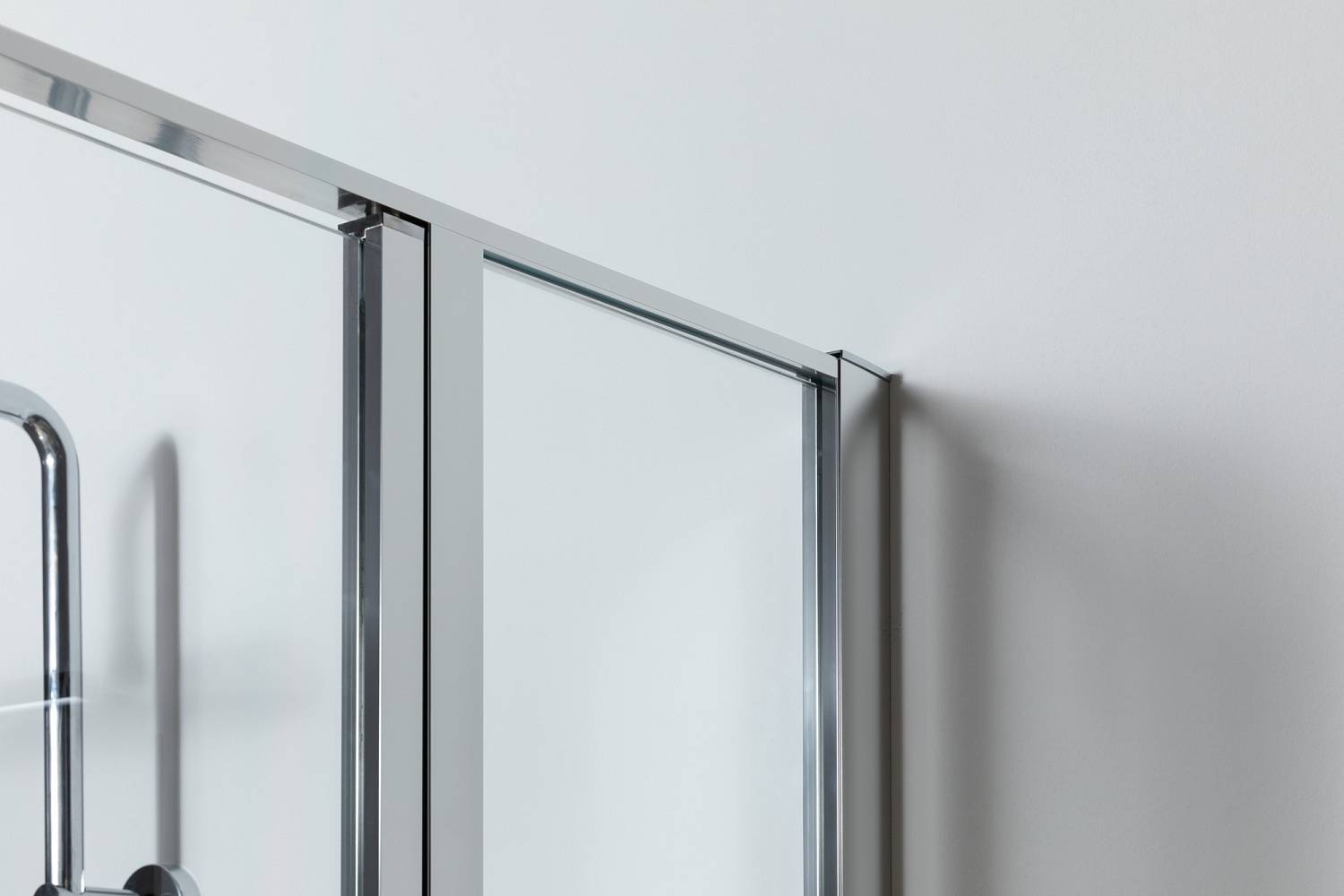 Душевая дверь Allen Brau Priority 140x200 см хром стекло прозрачное 8 мм 3.31034.00