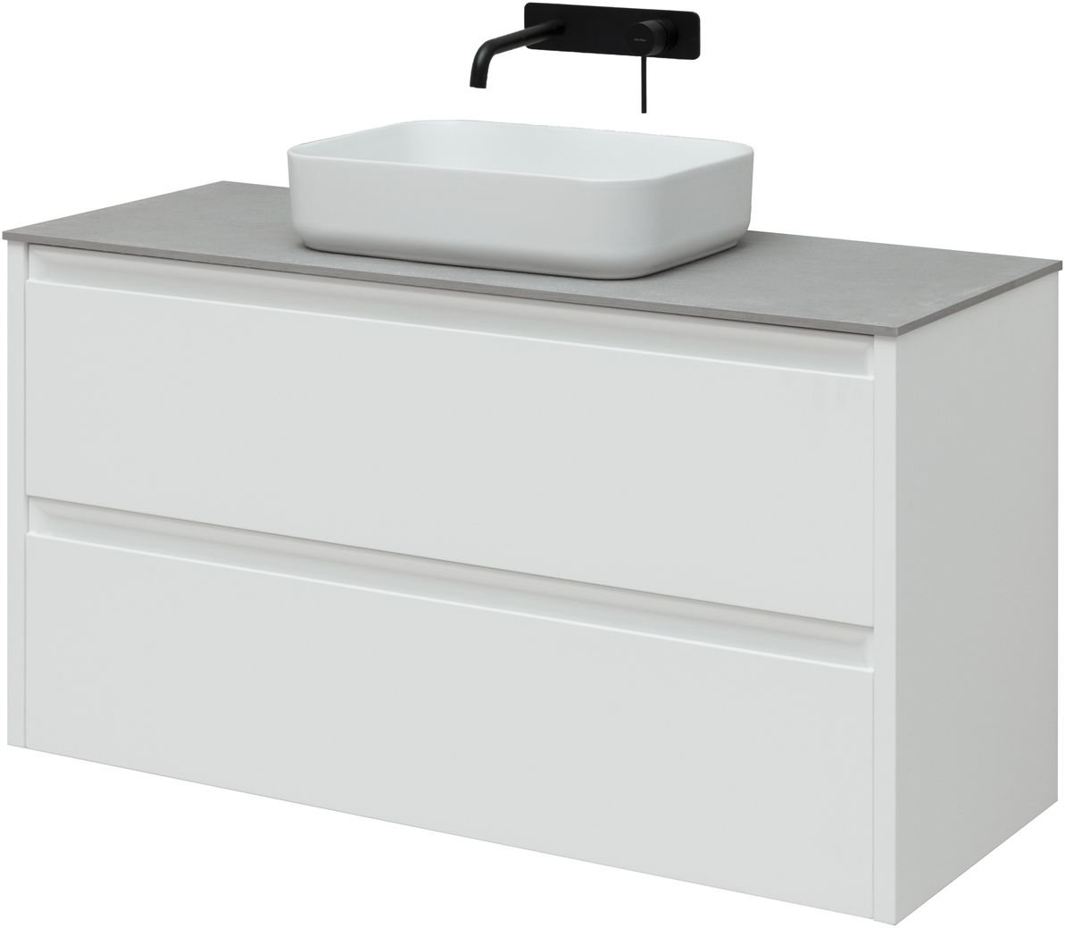 Тумба под раковину Allen Brau Fantasy 118.4x46x62 см белая 1.11005.WM