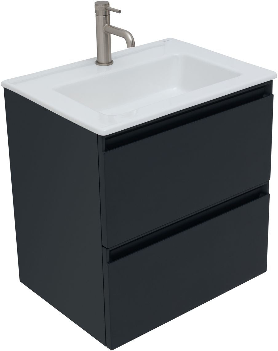 Тумба под раковину Allen Brau Eclipse 60x46x63.4 см антрацит 1.E1001.AM