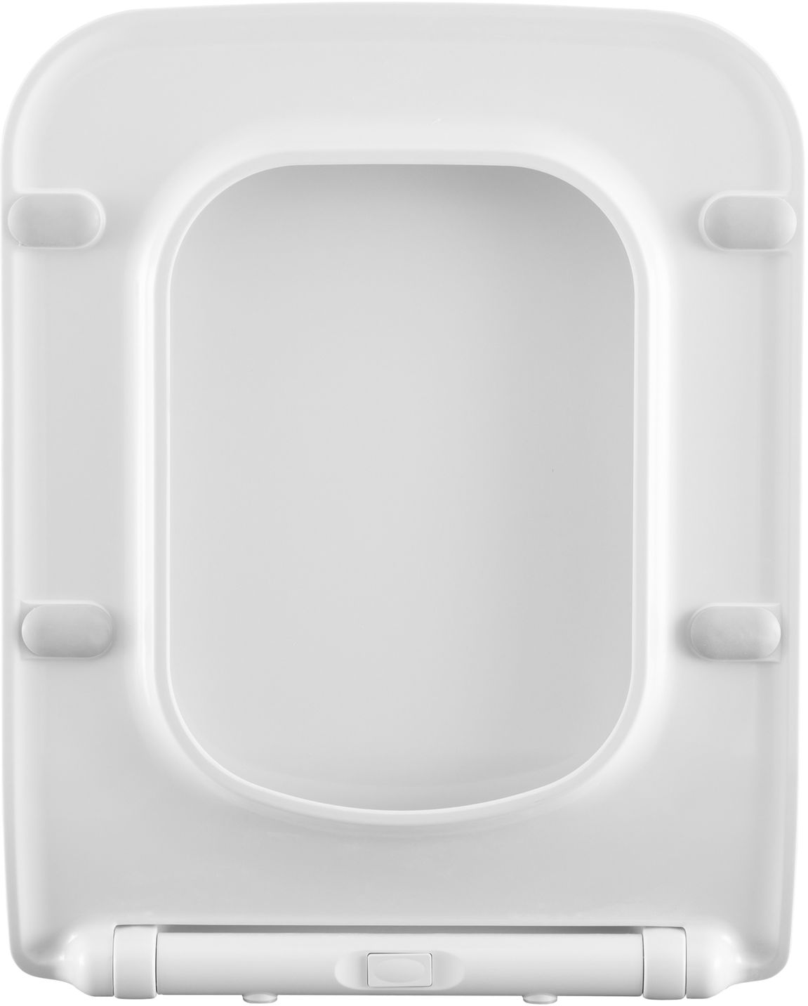 Крышка-сиденье для унитаза Allen Brau Liberty 36.4x43.2 см белая 4.33008.21