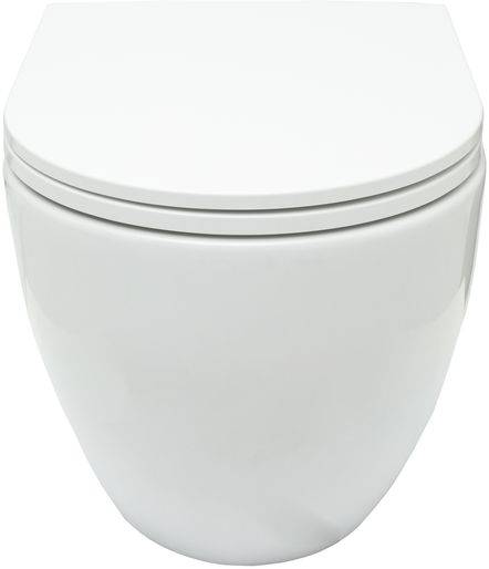 Унитаз подвесной с инсталляцией Allen Brau Reality 36.5x53x40 см белый 00316510