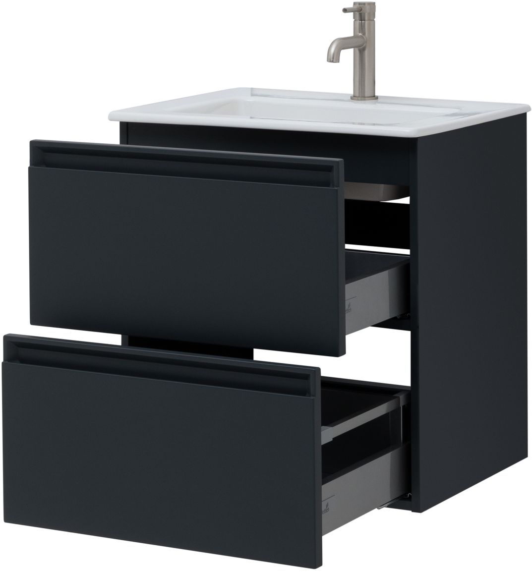 Тумба под раковину Allen Brau Eclipse 60x46x63.4 см антрацит 1.E1001.AM