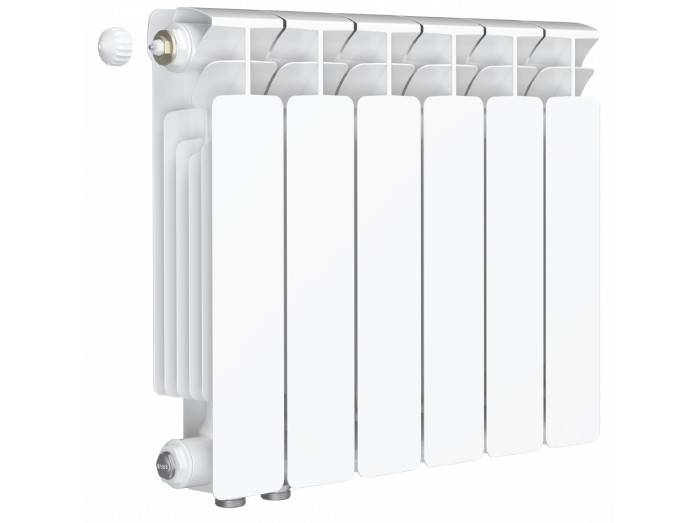 Радиатор биметаллический RIFAR Base Ventil 350 6 секций нижнее левое подключение RBV3506L