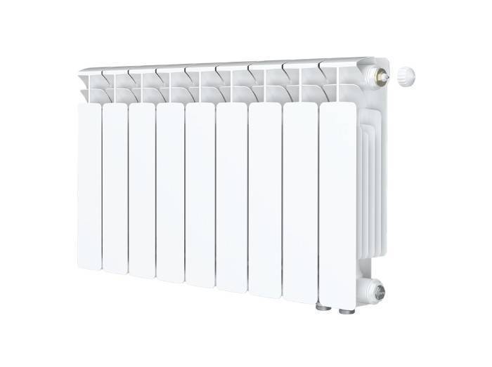 Радиатор биметаллический RIFAR Base Ventil 350 9 секций нижнее правое подключение RBV3509R