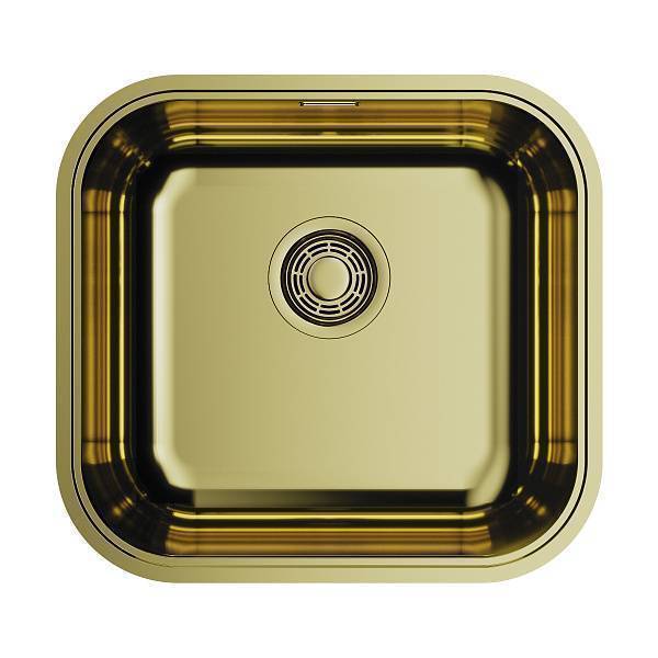 Кухонная мойка Omoikiri Omi 44-U/I-AB латунь 44,5x41,5 см 4993190