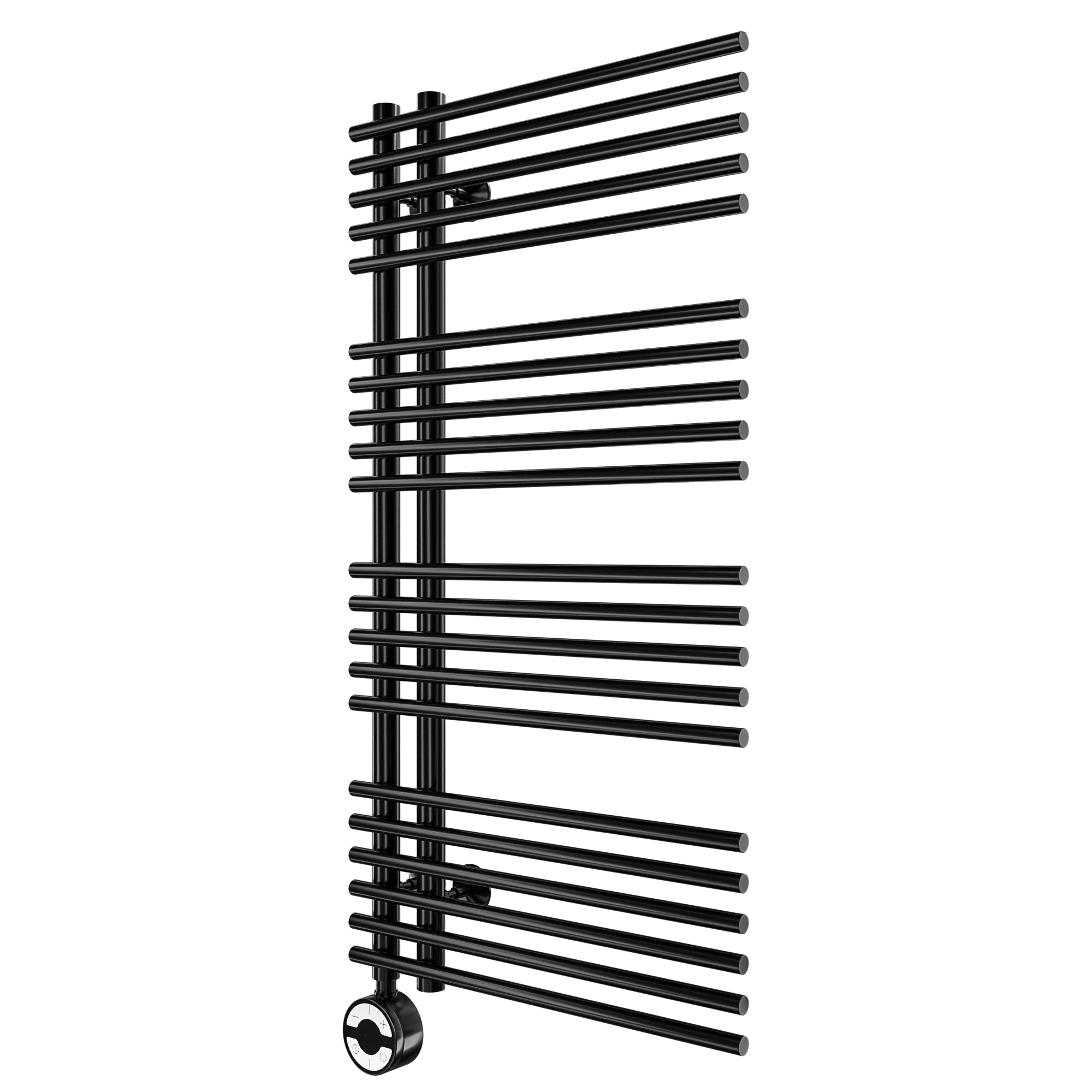 Полотенцесушитель электрический Royal Thermo Pino П21 500x1000 мм со встроенным диммером черный НС-1434028