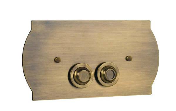 Кнопка смыва Boheme Medici для инсталляции бронза 651