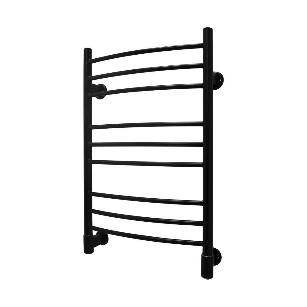 Полотенцесушитель электрический Energy Ergo 800x500 мм черный матовый EETR0ERGO08050R905M RAL 9005
