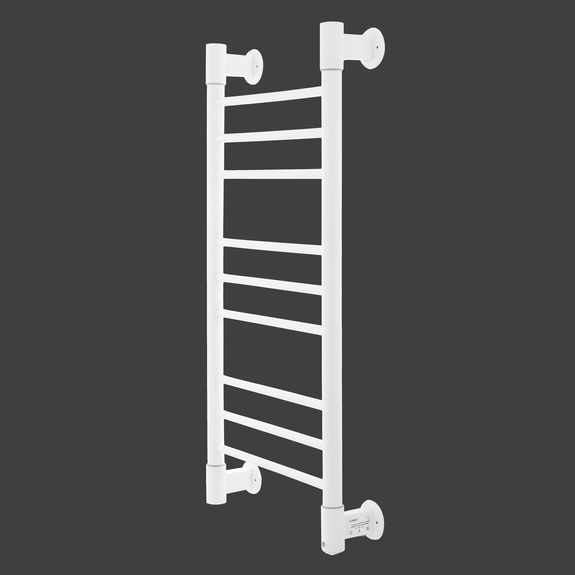 Полотенцесушитель электрический Energy Ergo2 P 850х400 мм RAL 9003 ERGO2P8540R903M
