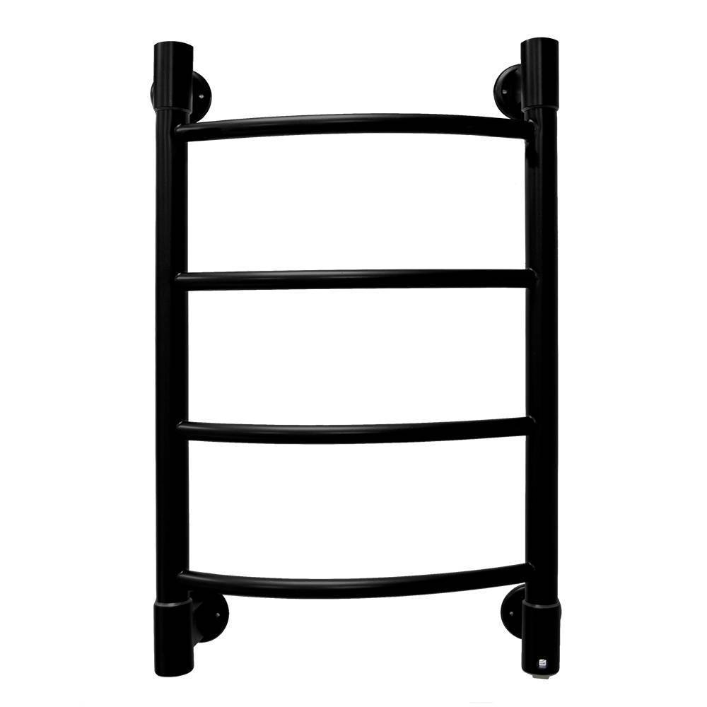 Полотенцесушитель электрический Energy H2 600x400 мм черный матовый EETR0000H26040R905M RAL 9005