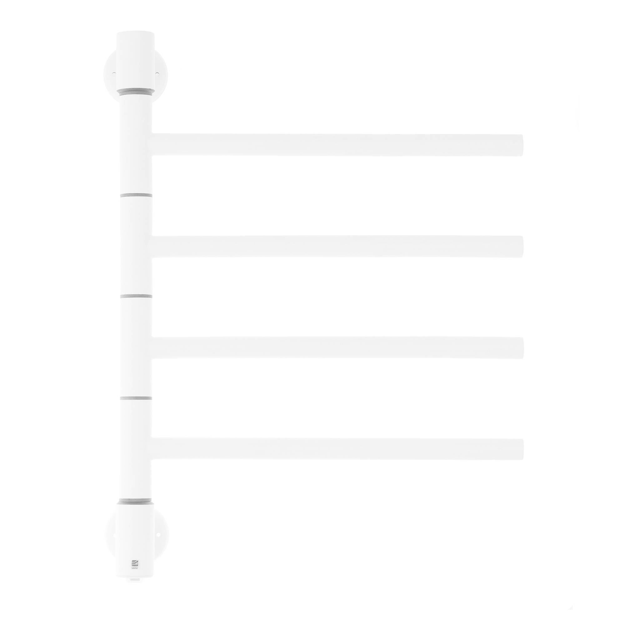 Полотенцесушитель электрический Energy I chrome G4K RAL 9003 EETR00IG4K0000R903M