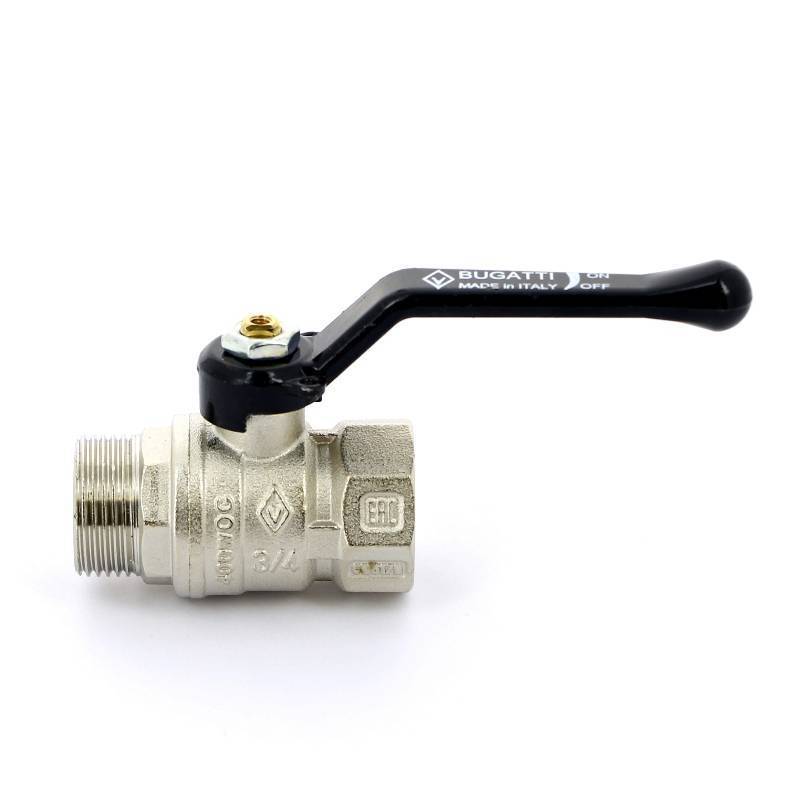 Кран шаровой Bugatti Arizona 605 НВ 3/4 рычаг 06050015