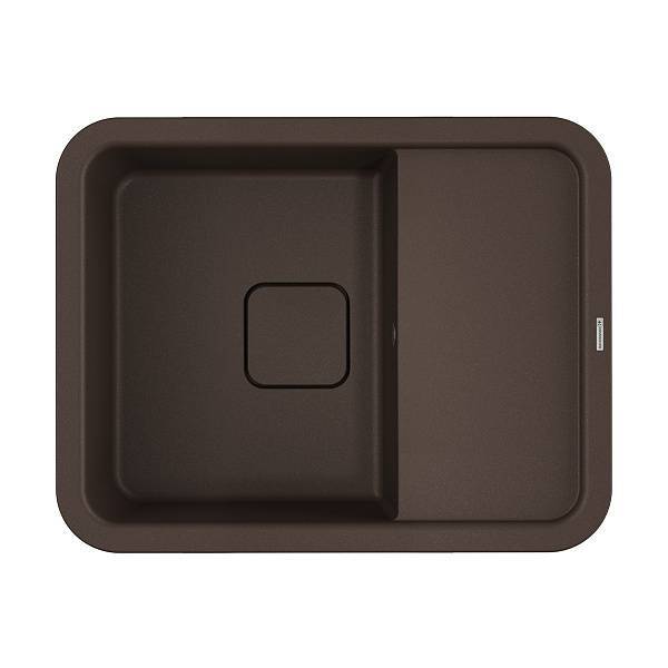 Кухонная мойка Omoikiri Tasogare 65-DC Artgranit 65x51 см темный шоколад 4993489