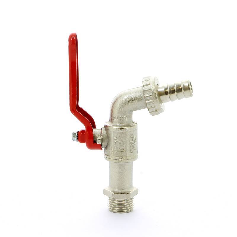 Кран шаровой садовый Itap 133 со штуцером и бабочкой 1/2 1330012