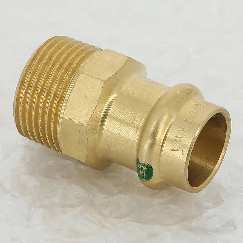 Муфта переходная пресс-Н Viega Sanpress бронза 18x3/4 283230