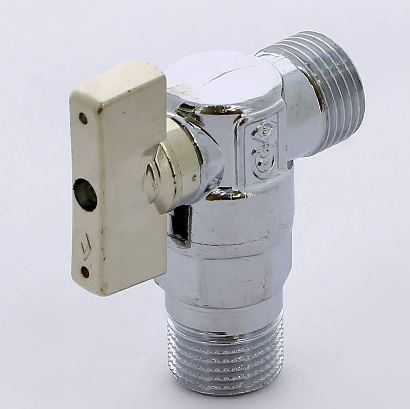 Кран шаровой угловой BUGATTI MINNESOTA 884 1/2 x 1/2 дюйма НН хромированный 08840001